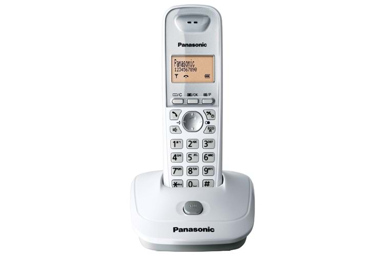 Panasonic KX-TG2511 Beyaz Telsiz Dect Telefon Handsfree 50 Rehber