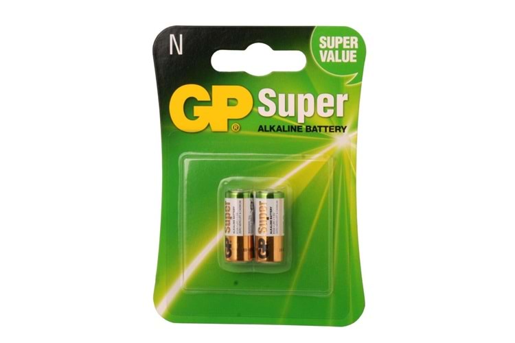 GP GP910A Super Alkalin 2x LR1 1-2AA Yarım Kalem Pil 