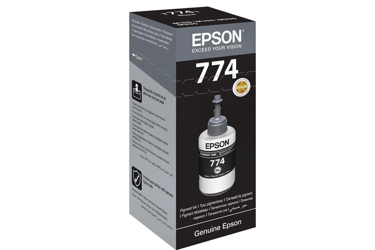 EPSON T7741 Black Siyah Şişe Mürekkep T77414A