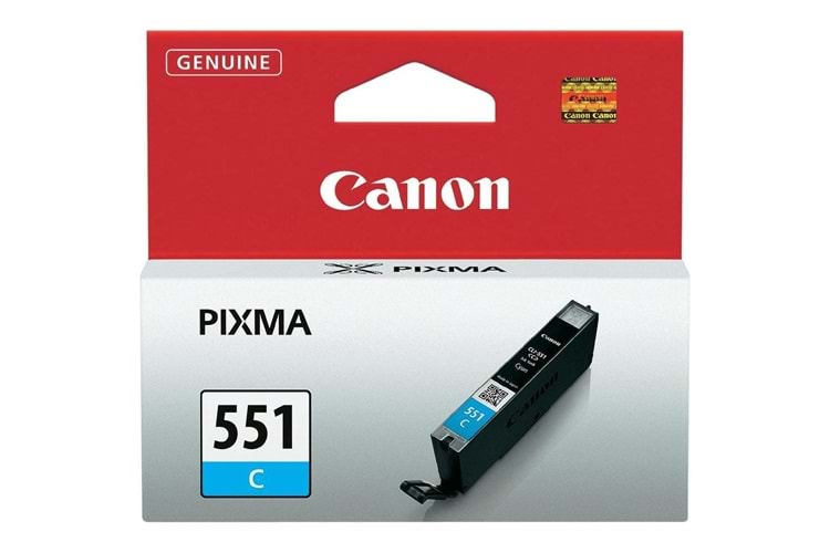 Canon CLI-551C Cyan Mavi Mürekkep Kartuş IP7250 MX925