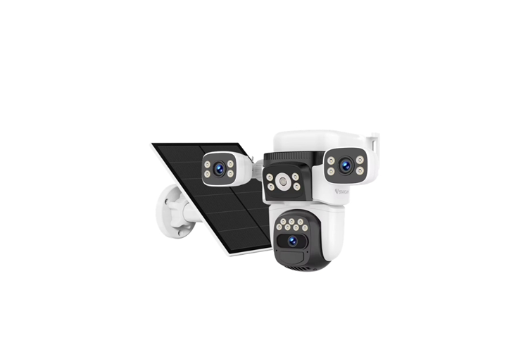 NVC 2MP 3 Kameralı 4G Solar IP Kamera BG621SR-VSTARCAM
