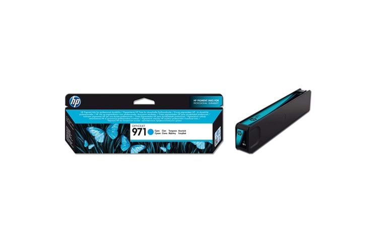 HP 971 Cyan Mavi 3.000 Sayfa Kartuş CN622A