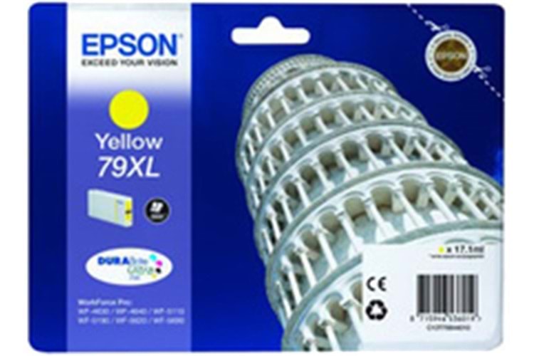 Epson WP5110-5190 Yellow Sarı Yüksek Kapasite Mürekkep Katuş T79044010