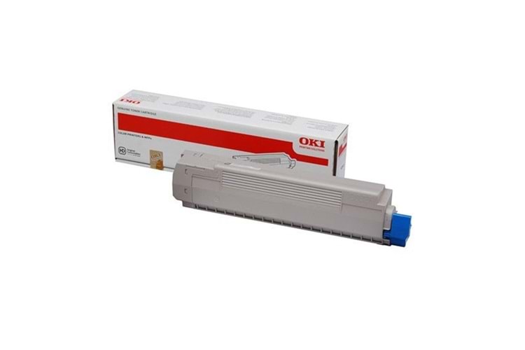 Oki MC853-MC873-MC883 7.300 Sayfa Cyan Mavi Toner 45862839