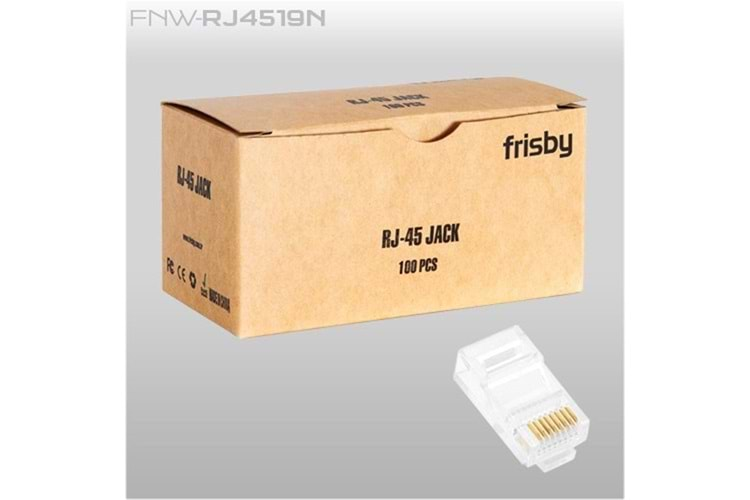 Frisby FNW-RJ4519N cat5 100lü rj45 Konnektör