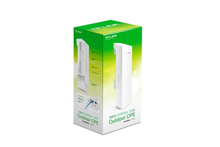 Tp-Link CPE510 Outdoor 300 Mbps 13dBi Dış Mekan Access Point