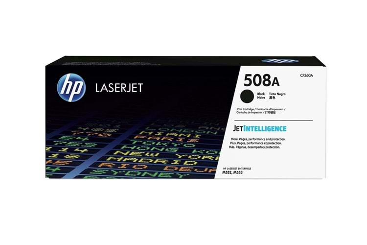 HP 508A Black Siyah 6.000 Sayfa Toner CF360A