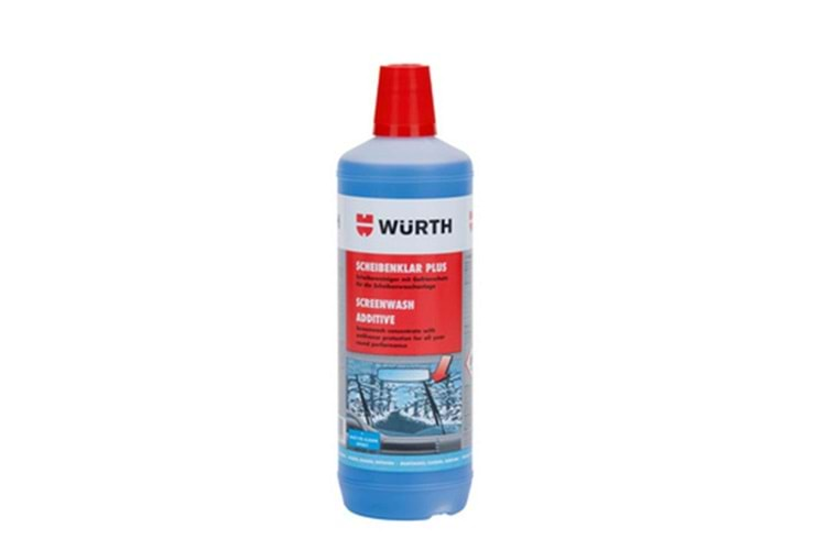 WÜRTH DÖRT MEVSİM CAM TEMİZLEME SUYU 1LT 0892332840028 12