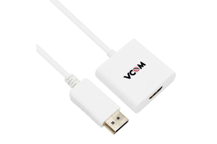 Vcom CG601-0.15 Beyaz Display Port Erkek To Hdmi Dişi Dönüştürücü