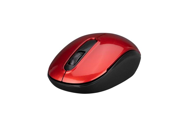 Everest SMW-666 Kırmızı USB 2.4 GHZ Optik Kablosuz Mouse