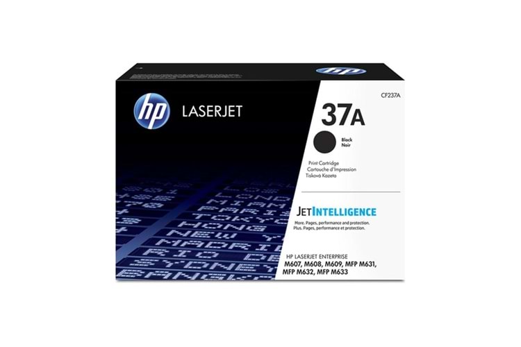 HP 37A Black Siyah 11.000 Sayfa Toner CF237A