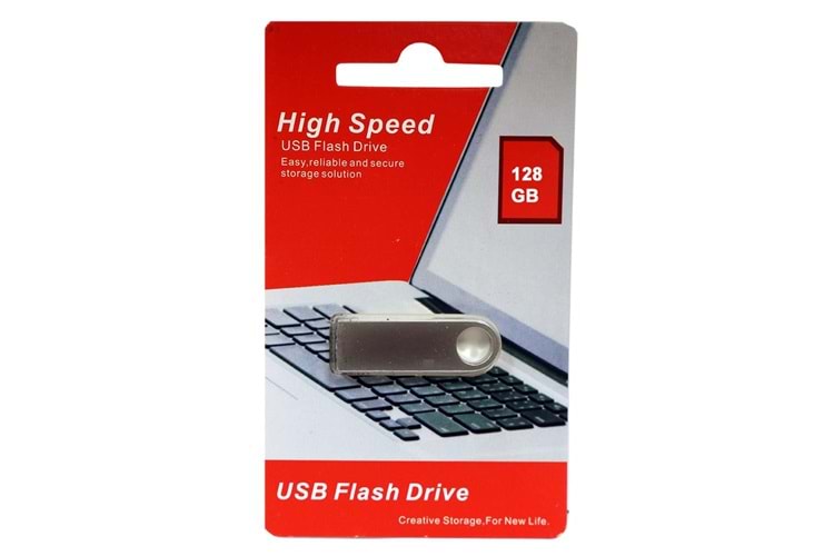Elba 128GB Metal 2.0 USB Flash Bellek