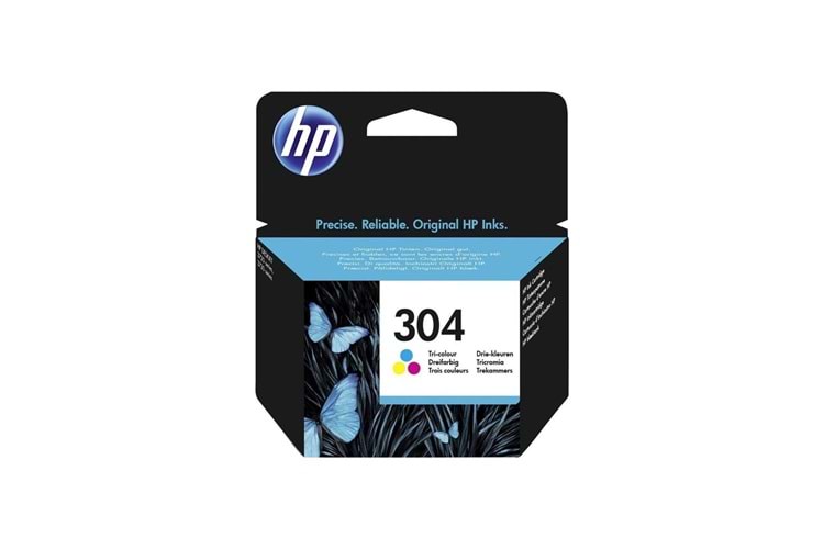 HP 304 Color Renkli Kartuş N9K05AE