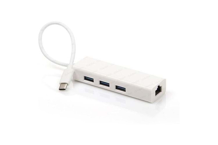 Dark USB3.1 Type-C - 3xUSB3.0HUB+ Gigabit Ethernet