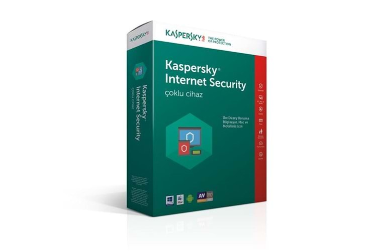 Kaspersky Internet Security 4 Kullanıcı 1 Yıl