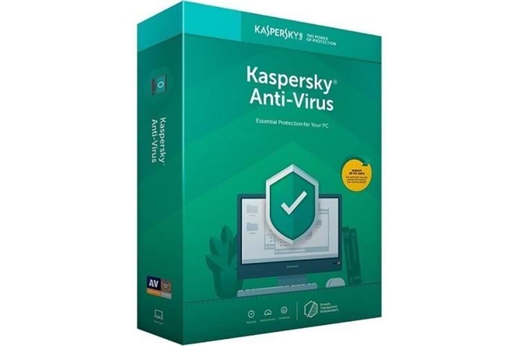Kaspersky Antıvırus Türkçe 4 Kullanıcı 1 Yıl Box