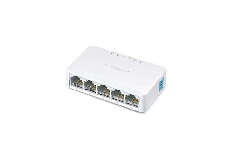 Tp-Link Mercusys MS105 5 Port 10-100 Mbps Switch Plastik Kasa