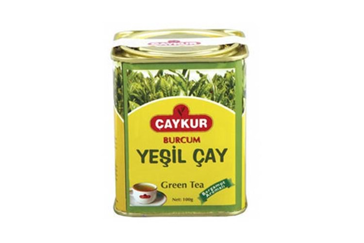 Çaykur Burcum Yeşil Çay 100 gr Teneke