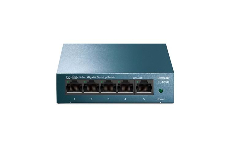 Tp-Link LS105G 5 Port 10-100-1000 Mbps Switch Metal Kasa