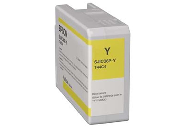 Epson TM-C6500 Yellow Sarı Mürekkep Kartuş C13T44C440