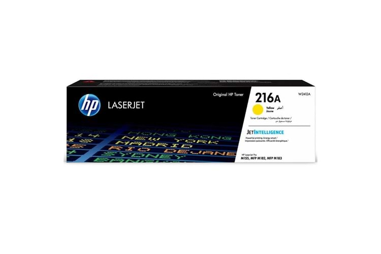 Hp 216A Yellow Sarı 850 Sayfa Toner W2412A