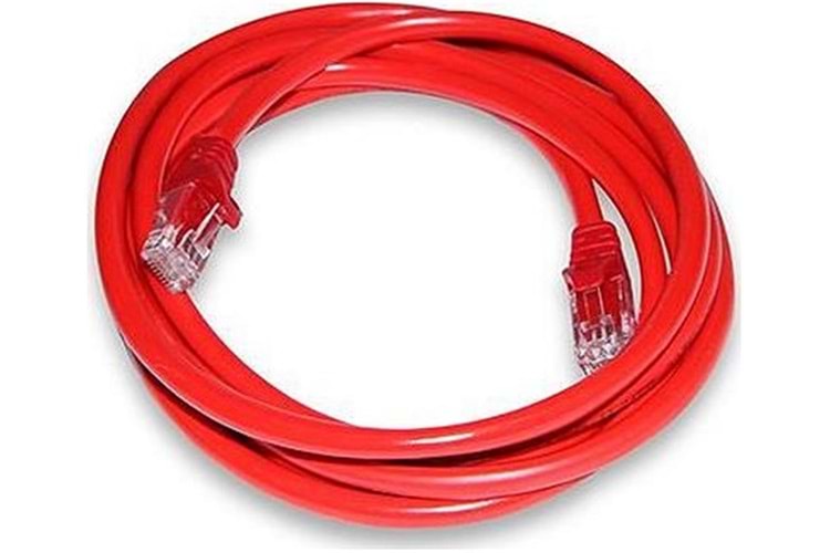 Inca Cat6 26 AWG 1 Metre Kırmızı Patch Kablo
