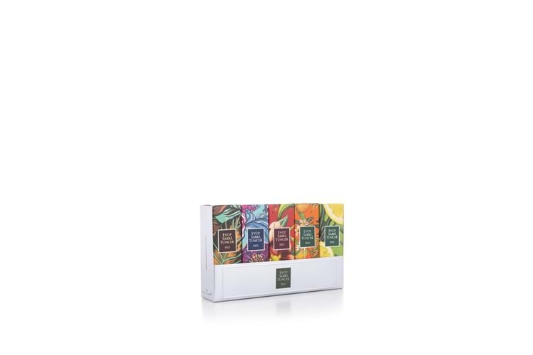 Eyüp S.T Set-1 16ml 5Li Cam Şişe Sprey Kolonya (A.Zeytin-P.Geceleri-Yasemin-Y.Ormanları-Gardenya)