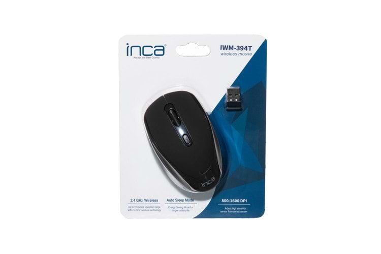 Inca Iwm-395tg 1600Dpi Gri Wireless Mouse