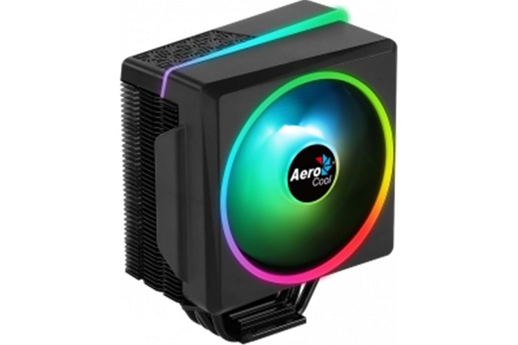 Aerocool AE CC CYLN4F Cylon 4F 12cm ARGB Şeffaf Fan İşlemci Soğutucu