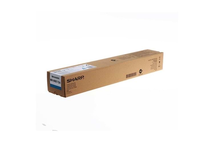 SHARP MX-61GTCA Cyan Mavi Orjinal Fotokopi Toneri MX-2630-2651-3050-3550-3070-3570-5070 24.000 Sayfa