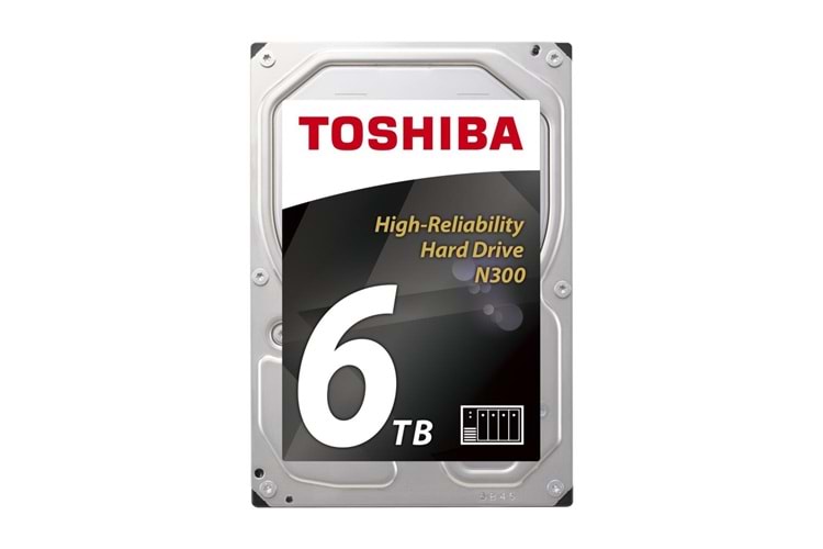 Toshiba 6TB HDWG460UZSVA N300 7200RPM 3.5