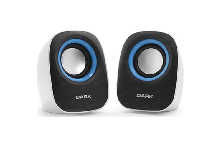 Dark SP100B 1+1 Multimedia USB Speaker Siyah