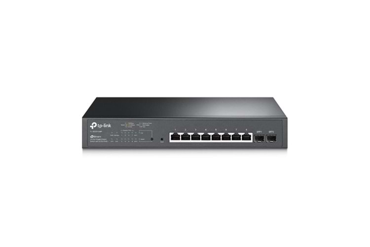 Tp-Link TL-SG2210MP 8 Port Poe+ 10-100-1000Mbps 2 SFP Yönetilebilir Switch