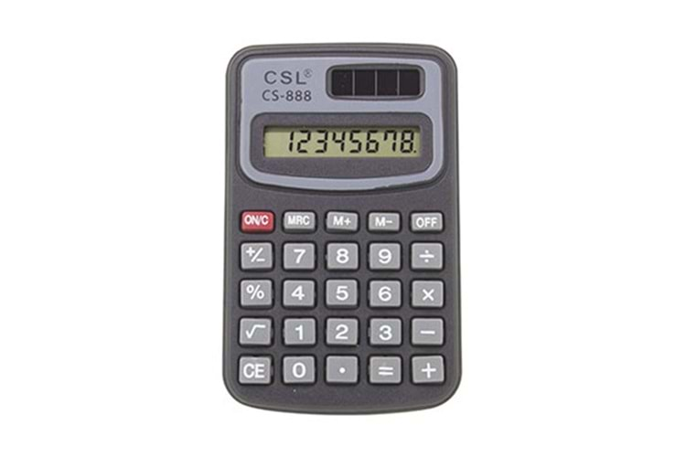 CSL CS-888 8 Hane Cep Tipi Hesap Makinesi