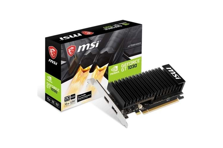 Msi GeForce GT1030 2GHD4 LP OC GT1030 2GB DDR4 64b DX12 PCIE 3.0 x16 (1xHDMI 1xDP) Ekran Kartı