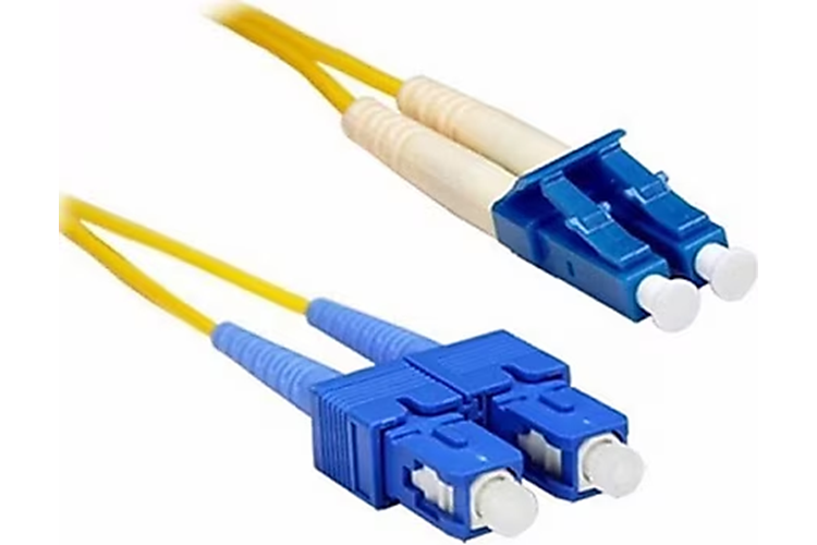 BIFO 50m SM SC-LC 9/125µ LSZH Duplex Zırhlı Fiber Optik Patch Kablo