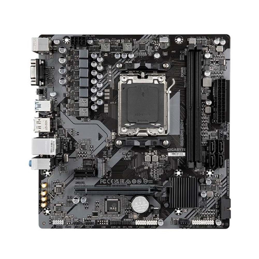 GIGABYTE B650M-S2H DDR5 HDMI DP PCIe 16X v4.0 AM5 mATX
