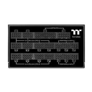 THERMALTAKE 1550W 80+ TITANIUM Toughpower TF1 PS-TPD-1550FNFATE-1 Tam Modüler Power Supply