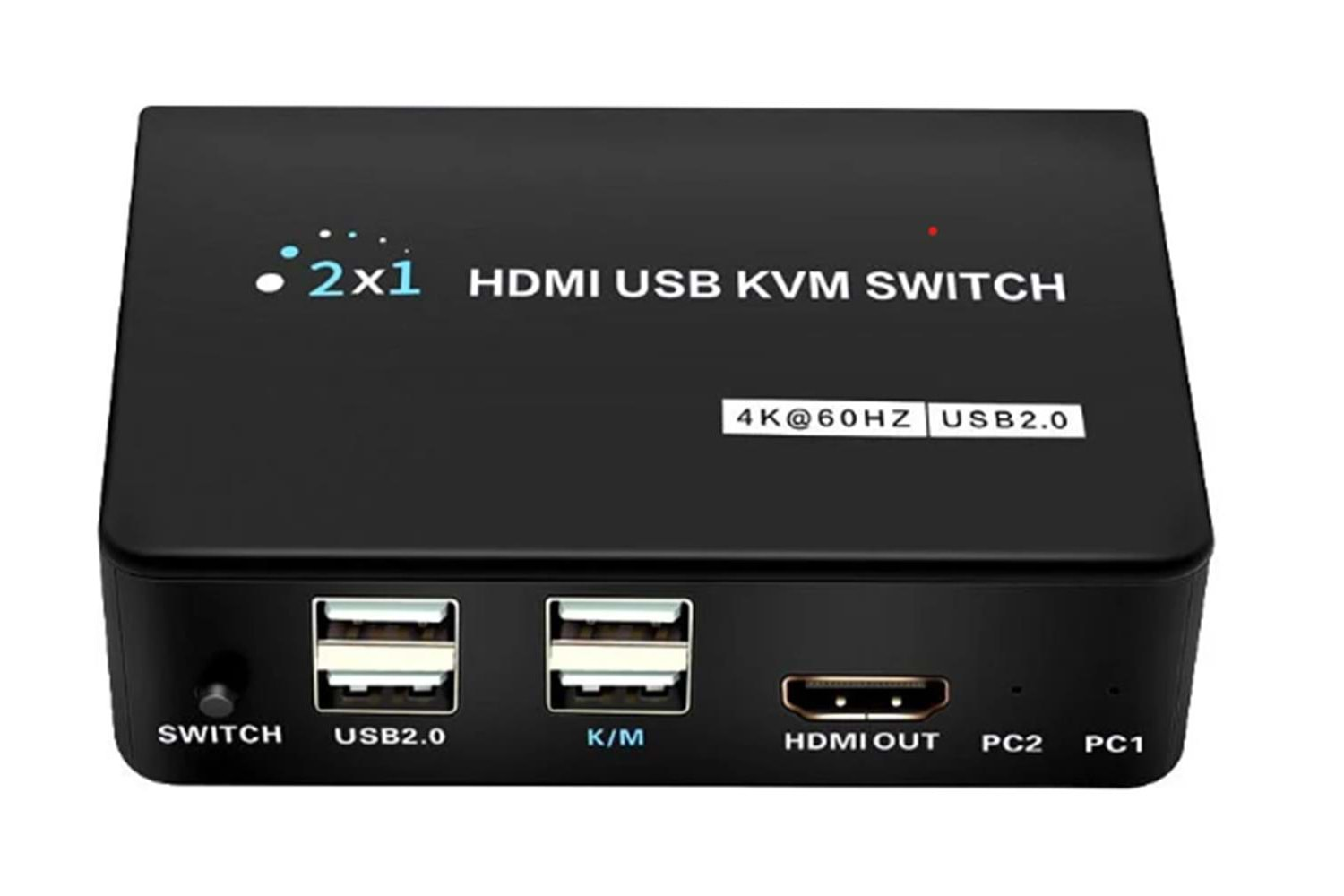 Dark DK-AC-KVMHD01 2x HDMI 4x USB KVM SWITCH 4K-30 Hz