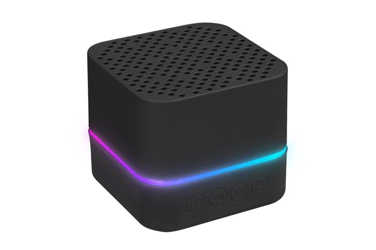 Mikado MD-18BT Siyah DC 5V-USB TF Kartlı Bluetoothlu Led Işklı Şarjlı Speaker