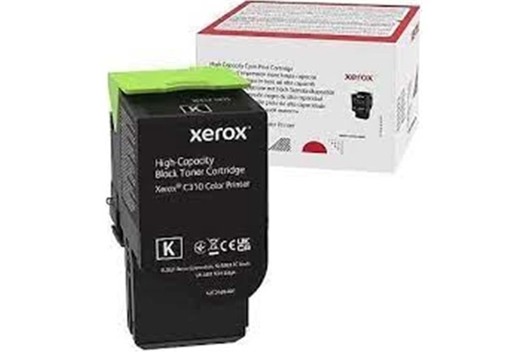 Xerox 006R04368 C310-C315 Yüksek Kapasite Black Siyah Toner 8.000 Sayfa