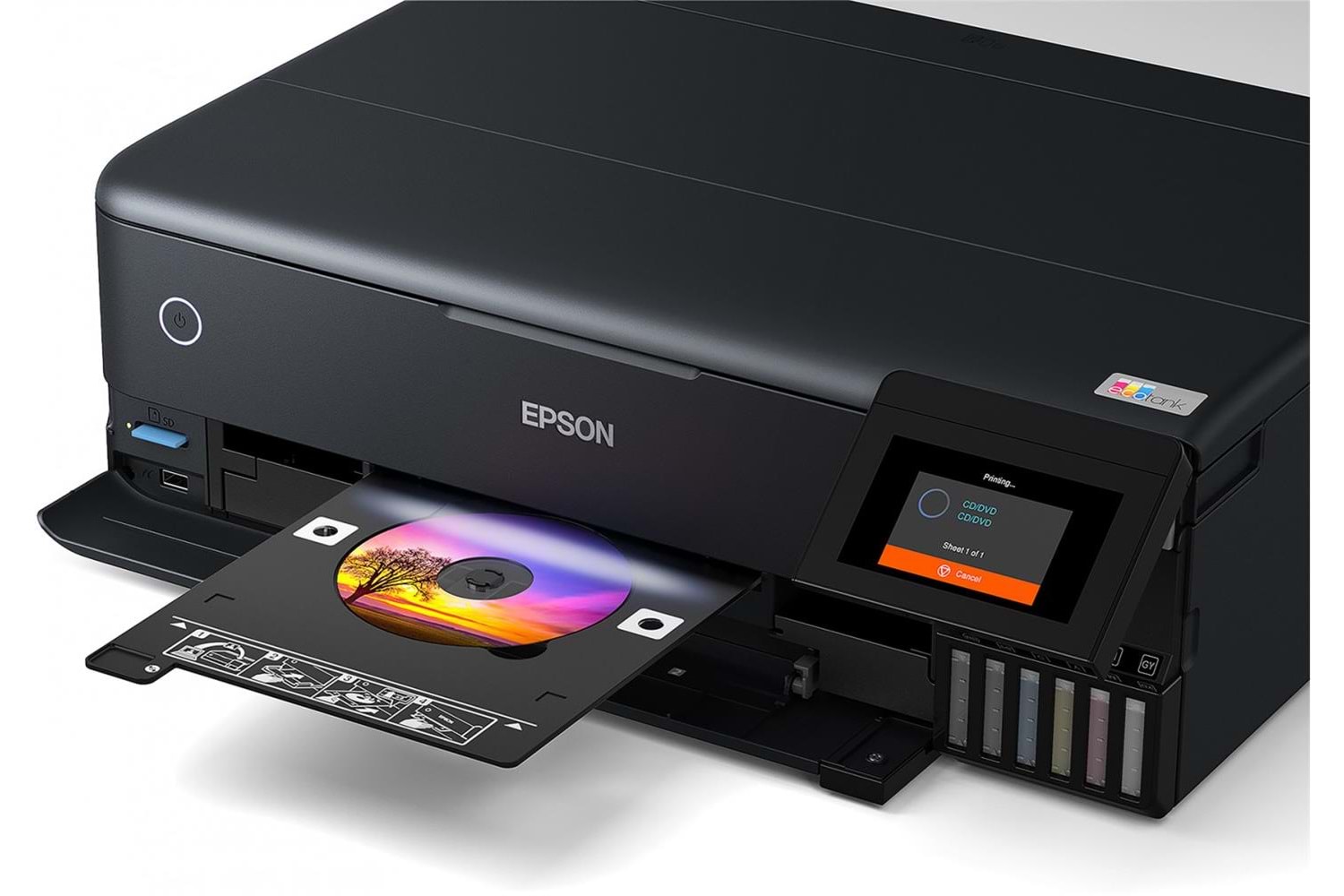Epson L8160 MEA Yazıcı-Tarayıcı-Fotokopi Renkli Mürekkep Tanlı Yazıcı (6 RENK)
