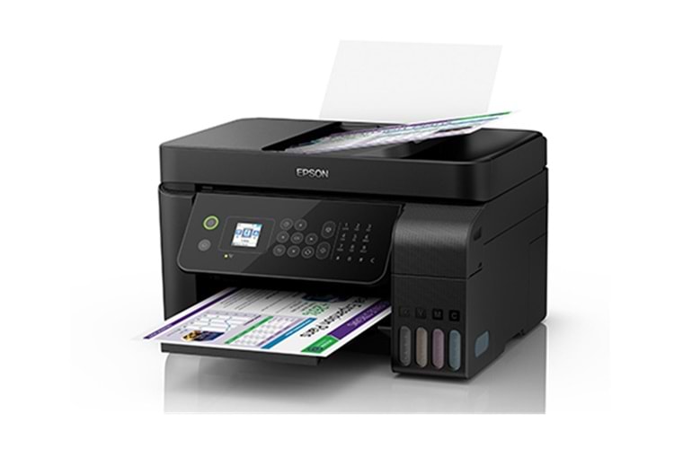 Epson L5290 MEAF Yazıcı-Tarayıcı-Fotokopi-Faks Renkli Mürekkep Tanklı Yazıcı WI-FI Ethernet