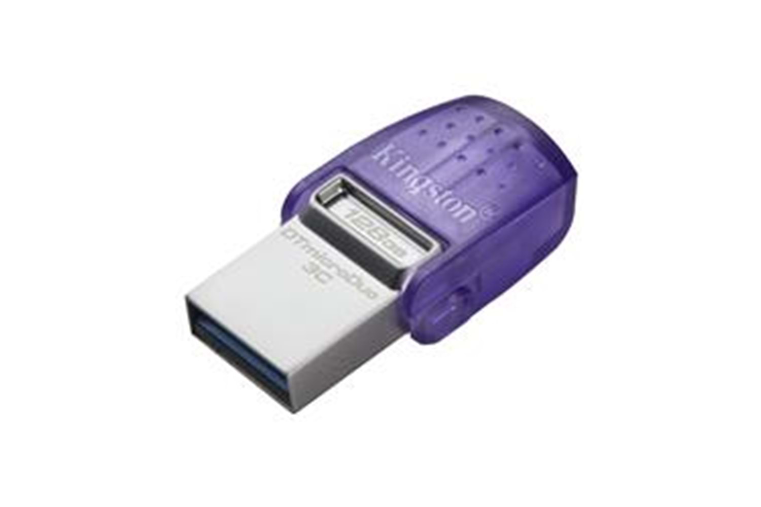 Kingston DTDUO3CG3-128GB DataTraveler microDuo 3C 200MB-s dual USB-A + USB-C Flash Bellek
