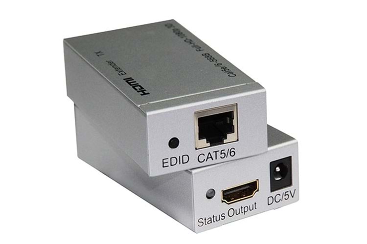 Nova BS-HE60 Ethernet Extende HDMI + USB 60 Metre Uzatma