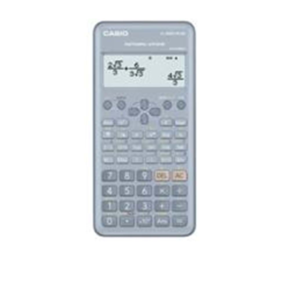Casio FX-82ES Plus Mavi Bilimsel Fonksiyonlu Hesap Makinesi 2.Versiyon