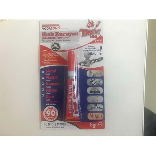 Vodobond Tamir Et 5gr (Metal-Plastik-Kauçuk-Ahşap-Cam)