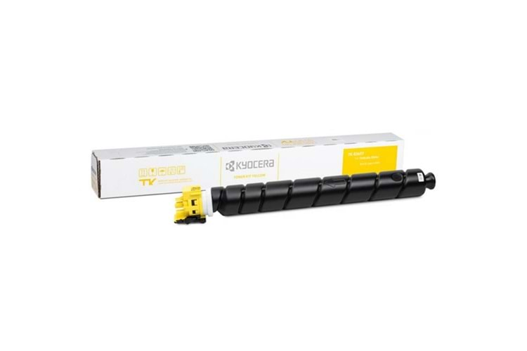 Kyocera TK-8365Y Yellow Sarı Orjinal Fotokopi Toneri Taskalfa 2554ci 12.000 Sayfa