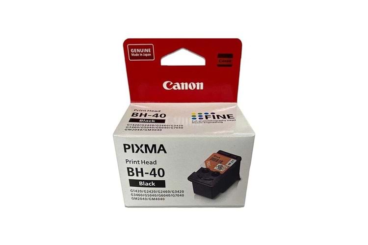 Canon G Serisi Black Siyah Baskı Kafası BH-40 G3420-G2420-G1420