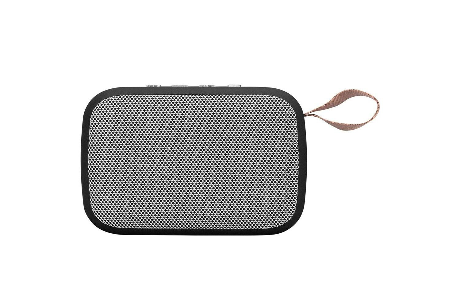 Asonic AS-02 Gümüş Bluetooth 3W TF-USB Destekli Speaker